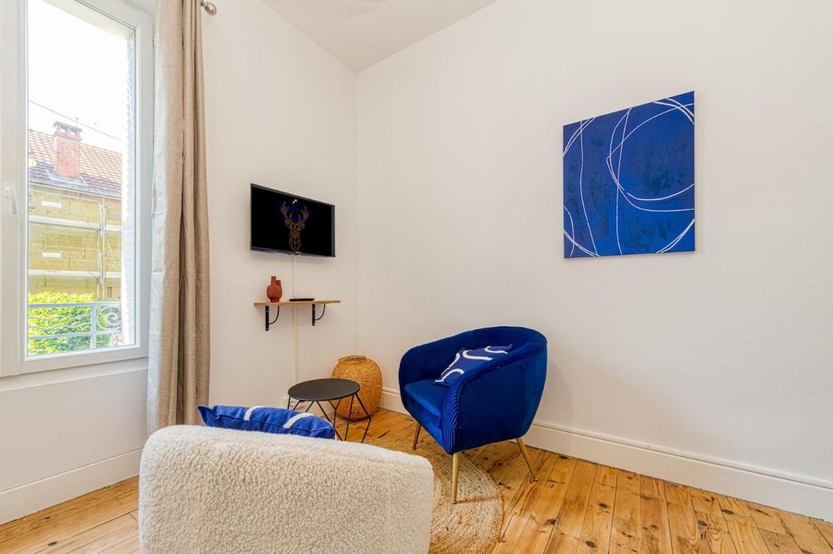 2 Pieces Tout Confort, Deco Moderne, Wifi Fibre Grenoble Luaran gambar